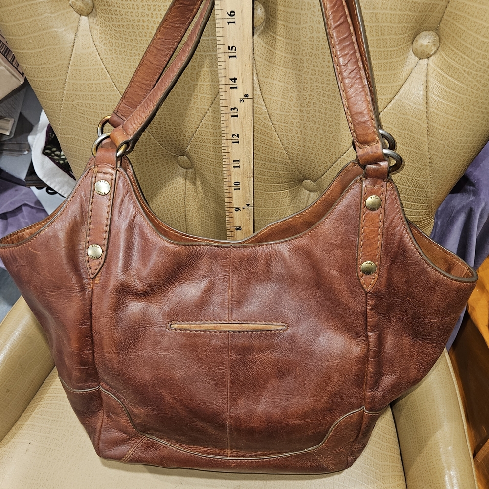 Frye  Melissa Leather Shoulder Bag - Picture 2 of 6